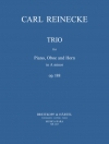 トリオ・イ短調・Op.188（カール・ライネッケ） (オーボエ+ホルン+ピアノ）【Trio in A minor Op.188】