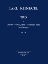トリオ・変ロ長調・Op.274（カール・ライネッケ） (クラリネット+ホルン+ピアノ）【Trio in Bb major Op. 274】