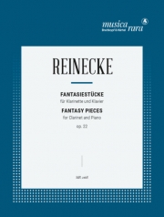幻想小曲・Op.22（カール・ライネッケ）（クラリネット+ピアノ）【Fantasy Pieces Op. 22】
