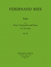 トリオ・変ホ長調・Op.63（フェルディナント・リース） (フルート+チェロ+ピアノ）【Trio in Eb major Op. 63】