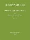 ソナタ・センチメンタル・Op.169 (フェルディナント・リース)（クラリネット+ピアノ）【Sonate sentimentale Op. 169】