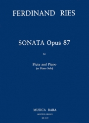ソナタ・ト長調・Op.87 (フェルディナント・リース)（フルート+ピアノ）【Sonata in G major Op. 87】