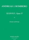 五重奏曲・変ホ長調・Op.57（アンドレアス・ヤコプ・ロンベルク） (クラリネット+弦楽四重奏）【Quintet in Eb major Op. 57】