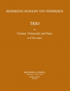 トリオ・変ホ長調（ルドルフ・ヨハネス・フォン・エスターライヒ） (クラリネット+チェロ+ピアノ）【Trio in Eb major】