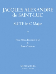 組曲・ハ長調 (ジャック・ド・サン＝リュック)（オーボエ+ピアノ）【Suite in C major】