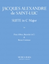 組曲・ハ長調 (ジャック・ド・サン＝リュック)（オーボエ+ピアノ）【Suite in C major】