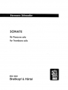トロンボーンのためのソナタ（ヘルマン・シュレーダー）（トロンボーン）【Sonata for trombone solo】