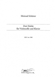 2つの小品（マインラート・シュッター）（チェロ+ピアノ）【2 Stücke】