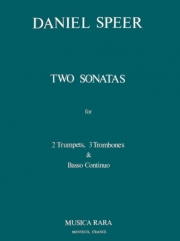 2つのソナタ（ダニエル・シュペール）（金管五重奏+ピアノ）【2 Sonatas in C】