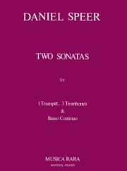 2つのソナタ（ダニエル・シュペール）（金管四重奏+ピアノ）【2 Sonatas in C】
