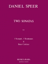 2つのソナタ（ダニエル・シュペール）（金管四重奏+ピアノ）【2 Sonatas in C】