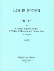 八重奏曲・ホ長調・Op.32（ルイ・シュポーア） (ミックス八重奏）【Octet in E major Op. 32】