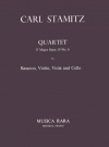 四重奏曲・ヘ長調・Op.19・No.6（カール・シュターミッツ） (バスーン+弦楽三重奏）【Quartet in F major Op. 19 No. 6】