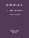 6つのヴォランタリー（ジョン・スタンリー）（トランペット二重奏+オルガン）【6 Voluntaries】