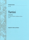 ヴァイオリン協奏曲・ト短調（ジュゼッペ・タルティーニ）（ヴァイオリン+ピアノ）【Violin Concerto in G minor】
