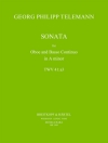 ソナタ・イ短調・TWV 41:a3 （テレマン）（オーボエ+ピアノ）【Sonata in A minor TWV 41:a3】