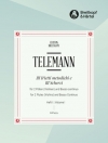 トリエット・メトディコ・Vol.3 （テレマン）（フルート二重奏+ピアノ）【Trietto Metodicho Vol. 3: in D minor/D major】