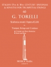 Sinfonia avanti l'opera (G. 14) （ジュゼッペ・トレッリ）（トランペット+ピアノ）