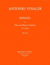 ソナタ・ト短調・RV 28 （アントニオ・ヴィヴァルディ）（オーボエ+ピアノ）【Sonata in G minor RV 28】