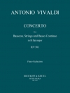 協奏曲・変ロ長調・RV 501 （アントニオ・ヴィヴァルディ）（バスーン+ピアノ）【Concerto in Bb major RV 501 (P 401)】