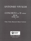 協奏曲・ニ短調・RV 96（アントニオ・ヴィヴァルディ） (ミックス三重奏+ピアノ）【Concerto in D minor RV 96】
