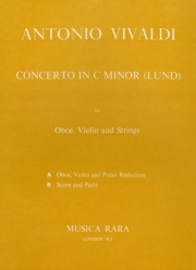 協奏曲・ハ短調（アントニオ・ヴィヴァルディ） (オーボエ+ヴァイオリン+ピアノ）【Concerto in C minor】