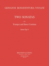 2つのソナタ （ジョヴァンニ・ブオナヴェントゥーラ・ヴィヴィアーニ）（トランペット+ピアノ）【2 Sonatas from Op. 4】