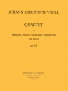 四重奏曲・ヘ長調・Op.5/1（ヨハン・クリストフ・フォーゲル） (バスーン+弦楽三重奏）【Quartet in F major Op. 5/1】