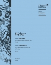 クラリネット協奏曲・第1番・ヘ短調・Op.73 (カール・マリア・フォン・ウェーバー)（クラリネット+ピアノ）【Clarinet Concerto No. 1 in F minor Op. 73】