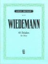 45のエチュード （ラディック・ヴィーデマン）（オーボエ+ピアノ）【45 Etudes】