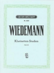 クラリネット・スタディー・Vol.3（ラディック・ヴィーデマン）（クラリネット二重奏）【Clarinet studies Volume 3】