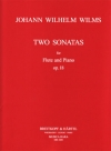 2つのソナタ・Op.18 （ヨハン・ヴィルヘルム・ヴィルムス）（フルート+ピアノ）【2 Sonatas Op. 18】