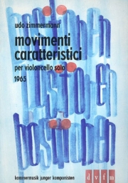 Movimenti caratteristici（ウドー・ツィンマーマン）（チェロ）