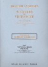 24の技巧的練習曲・Op.60・Vol.1 （ヨアキム・アンダーセン）（フルート）【24 Etudes de Virtuosite Op. 60 Vol. 1】