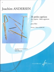 26の小奇想曲・Op.37 （ヨアキム・アンダーセン）（フルート）【26 petits caprices - Opus 37】