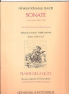 ソナタ・ト短調・BWV 1020 （バッハ）（フルート+ピアノ）【Sonate En Sol Mineur BWV 1020】
