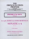ソナタ・No.4・ニ短調・Op.7（ジョゼフ・ボダン・ド・ボワモルティエ）（フルート三重奏）【Sonate No4 Opus 7 En Re Mineur】