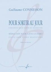 フルートとオーケストラのための協奏曲「死者の書」（ギヨーム・コネソン）（フルート+ピアノ）【Pour sortir au jour】