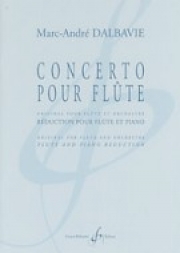 フルートのための協奏曲（マーク＝アンドレ・ダルバヴィ）（フルート+ピアノ）【Concerto pour Flûte】