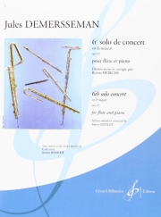 演奏会用小品・ヘ長調・Op.82（ジュール・オーギュスト・ドゥメルスマン）（フルート+ピアノ）【6E Solo De Concert En Fa Majeur - Opus 82】