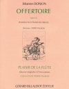オフェルトワール・Op.12（ヨハネス・ドンジョン）（フルート+ピアノ）【Offertoire Opus 12】