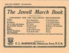 ジュエル・マーチ・ブック（フレッド・ジュエル）（ホルン in Eb・1st＆2nd）【Jewell March Book】