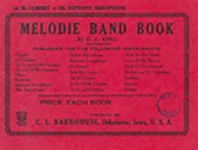 メロディ・バンド・ブック（カール・キング）（クラリネット・2nd & 3rd）【Melodie Band Book】
