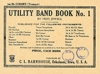 ユーティリティ・バンド・ブック・No.1（フレッド・ジュエル）（セット）【Utility Band Book No. 1】