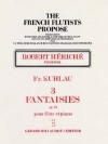 3つの幻想曲・Op.95・No.1（フリードリヒ・クーラウ）（フルート+ピアノ）【3 Fantaisies Opus 95 No1】