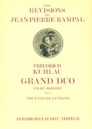 グランド・デュオ・ホ短調・Op.71（フリードリヒ・クーラウ）（フルート+ピアノ）【Grand Duo En Mi Mineur Opus 71】