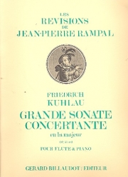 大協奏的ソナタ・ホ長調・Op.51・No.2（フリードリヒ・クーラウ）（フルート+ピアノ）【Grande Sonate Concertante En Mi Majeur Opus 51 No2】