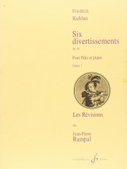 6つの嬉遊曲・Op.68・Vol.1（フリードリヒ・クーラウ）（フルート+ピアノ）【Six Divertissements Opus 68 - Volume 1】