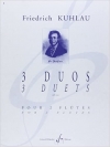 3つの二重奏曲・Op.81（フリードリヒ・クーラウ）（フルート二重奏）【Trois Duos - Opus 81】