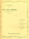 3つの華麗な二重奏曲・Op.110・Vol.2（フリードリヒ・クーラウ）（フルート+ピアノ）【Trois Duos Brillants - Opus 110, Volume 2】